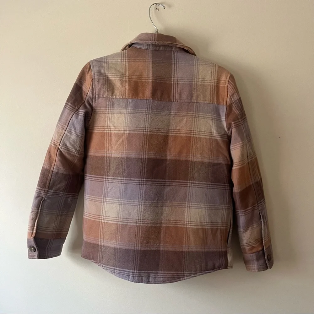 Girls Abercrombie Plaid Flannel Shacket 13/14